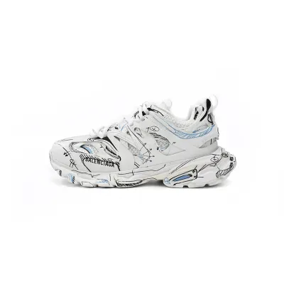 PKGoden Balenciaga  3rd Tess S.Black Graffiti Art 542436 W3SRA 9014 01