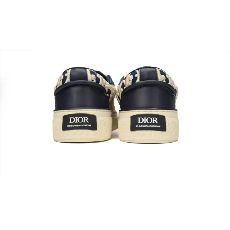PKGoden Dior B33 Denim Tears Sneakers Release Deep Dlue Relief 3SN272 ZIR1 6536
