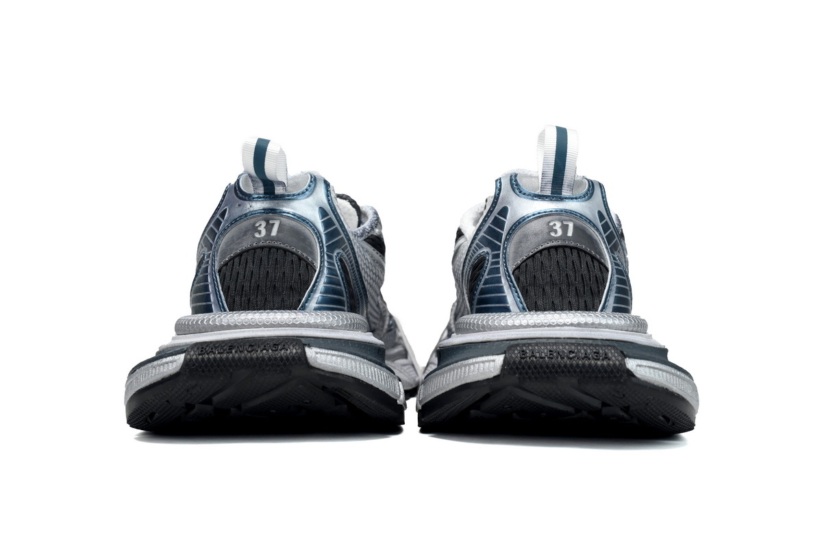 PKGoden Balenciaga 10th  White Silver Black Blue 734731 W3XL5 9047