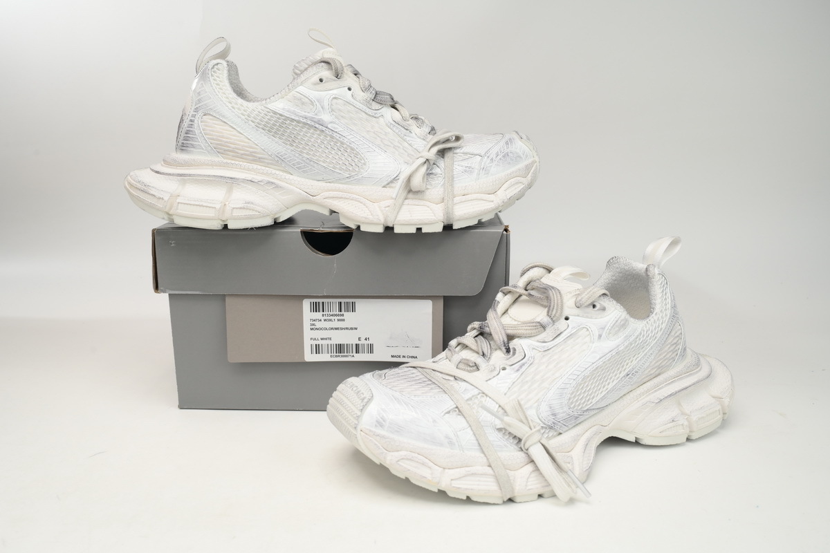 PKGoden Balenciaga 10th All White 734731 W3XLR 9000