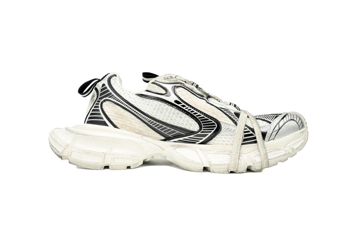PKGoden Balenciaga 10th White Black Silver 734734 W3XL4 9710