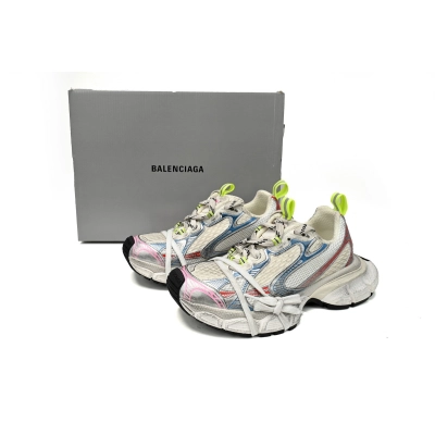 PKGoden Balenciaga 10th White, red And Blue 734734 W3XL5 9654 02