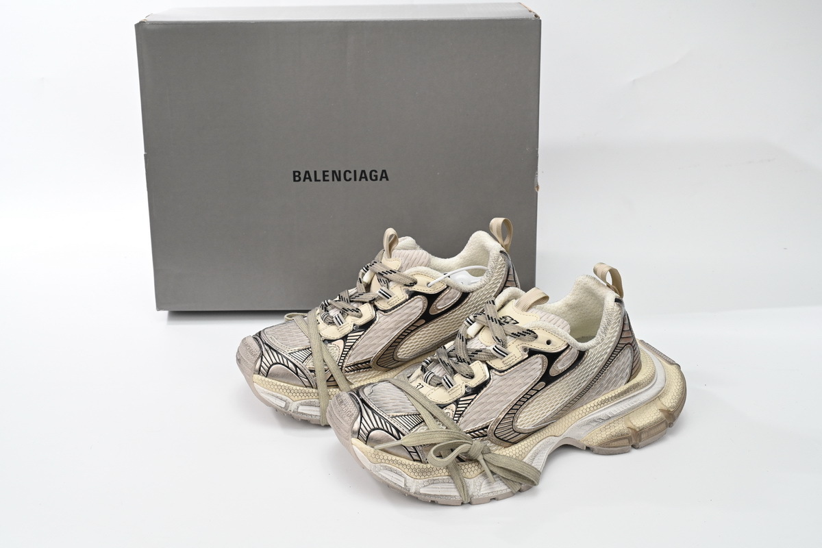PKGoden Balenciaga 10th Black Gray White Gold 734734 W3XL6 0185
