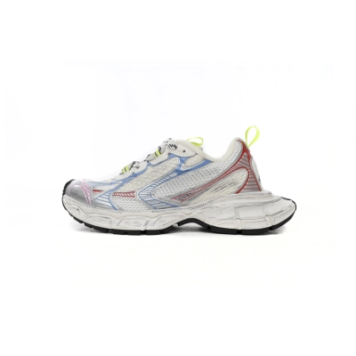 PKGoden Balenciaga 10th White, red And Blue 734734 W3XL5 9645 01