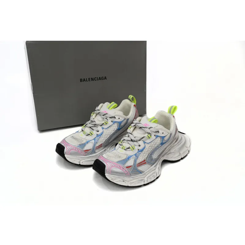 PKGoden Balenciaga 10th White, red And Blue 734734 W3XL5 9645