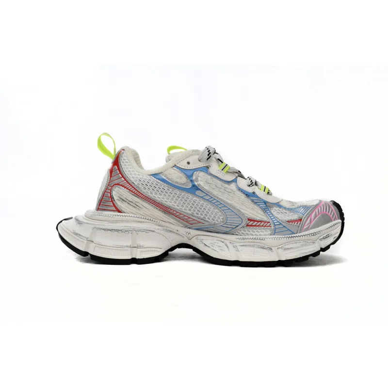 PKGoden Balenciaga 10th White, red And Blue 734734 W3XL5 9645