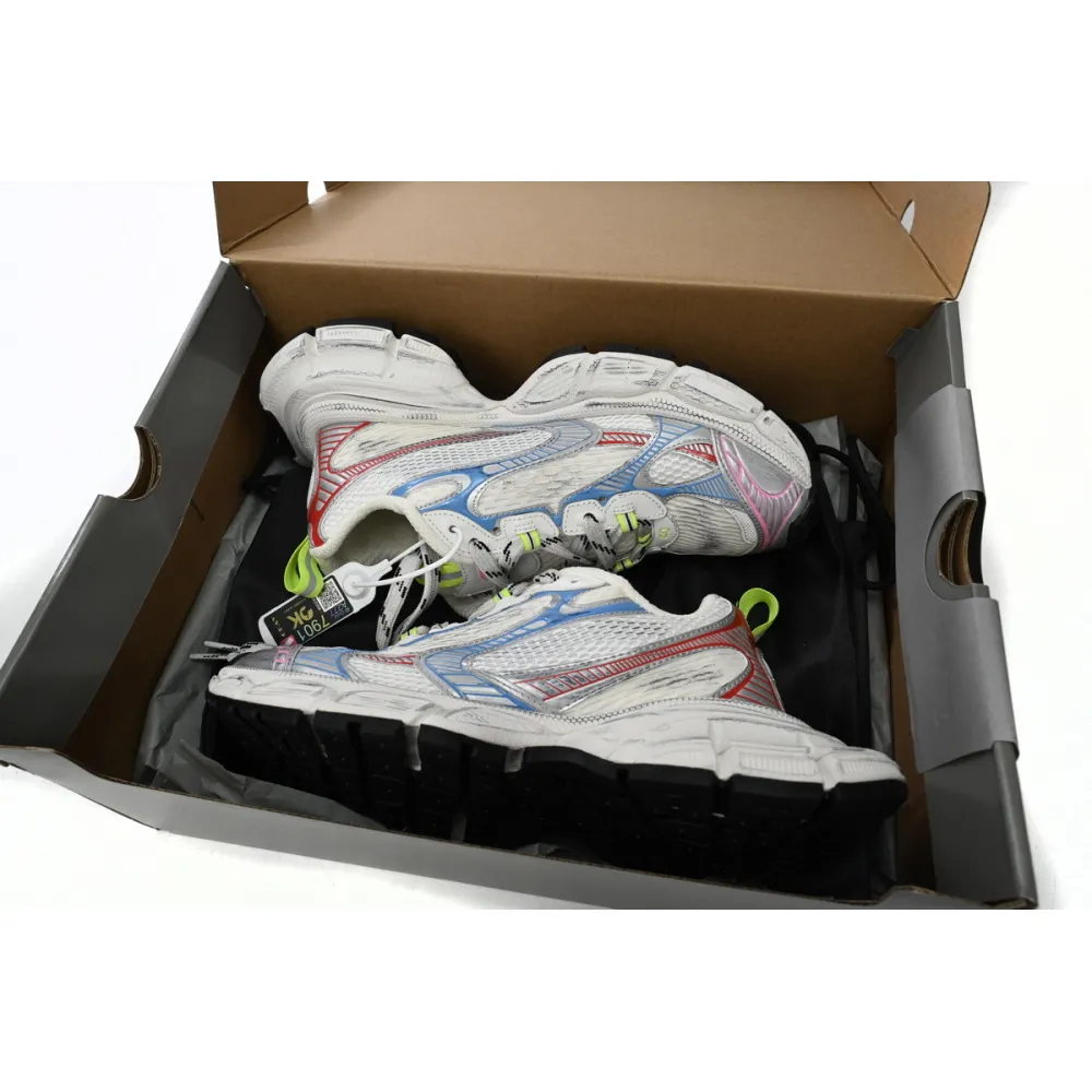 PKGoden Balenciaga 10th White, red And Blue 734734 W3XL5 9645