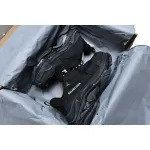PKGoden Balenciaga Triple S Black 541624 W09O1 1000
