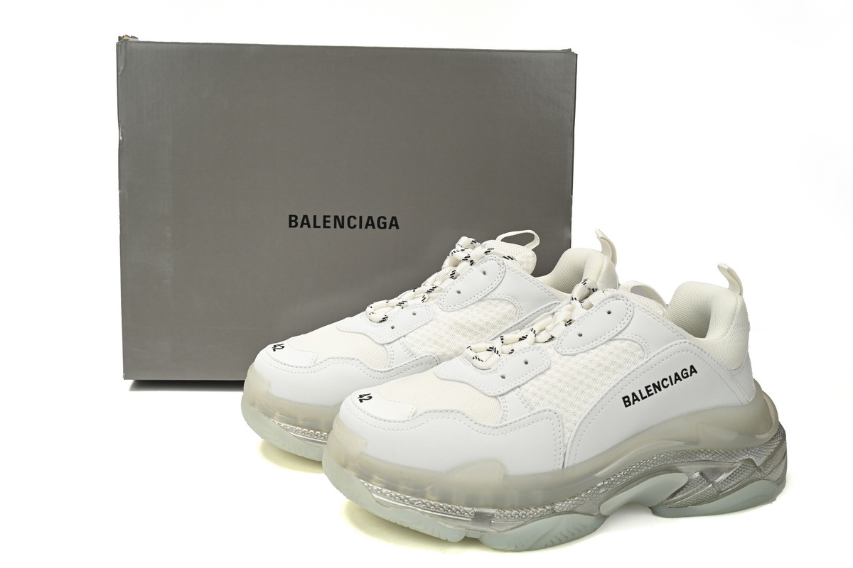 PKGoden Balenciaga Triple S Grey 541624 W2FB2 9001
