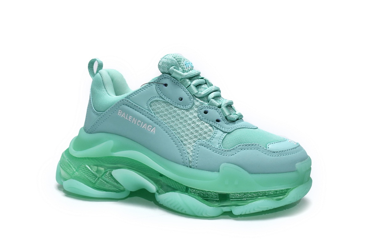 PKGoden Balenciaga Triple S Aqua 544351 W2GA1 4500