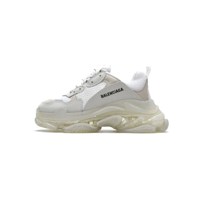 PKGoden Balenciaga Triple S White 01