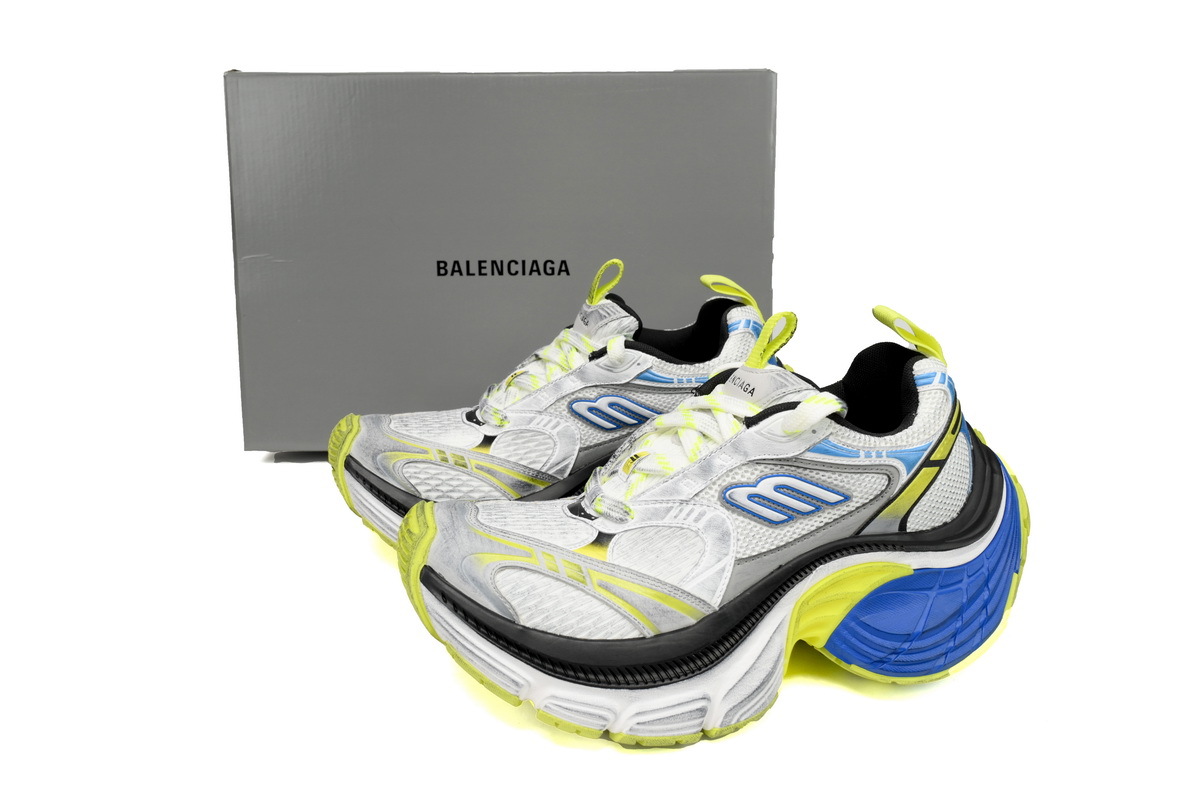 PKGoden Balenciaga 12th White Gray Black White Blue Fluorescent Green 784342 W2MV2 7019