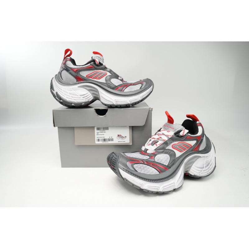 PKGoden Balenciaga 12th White Gray Red 784342 W2MV2 9645