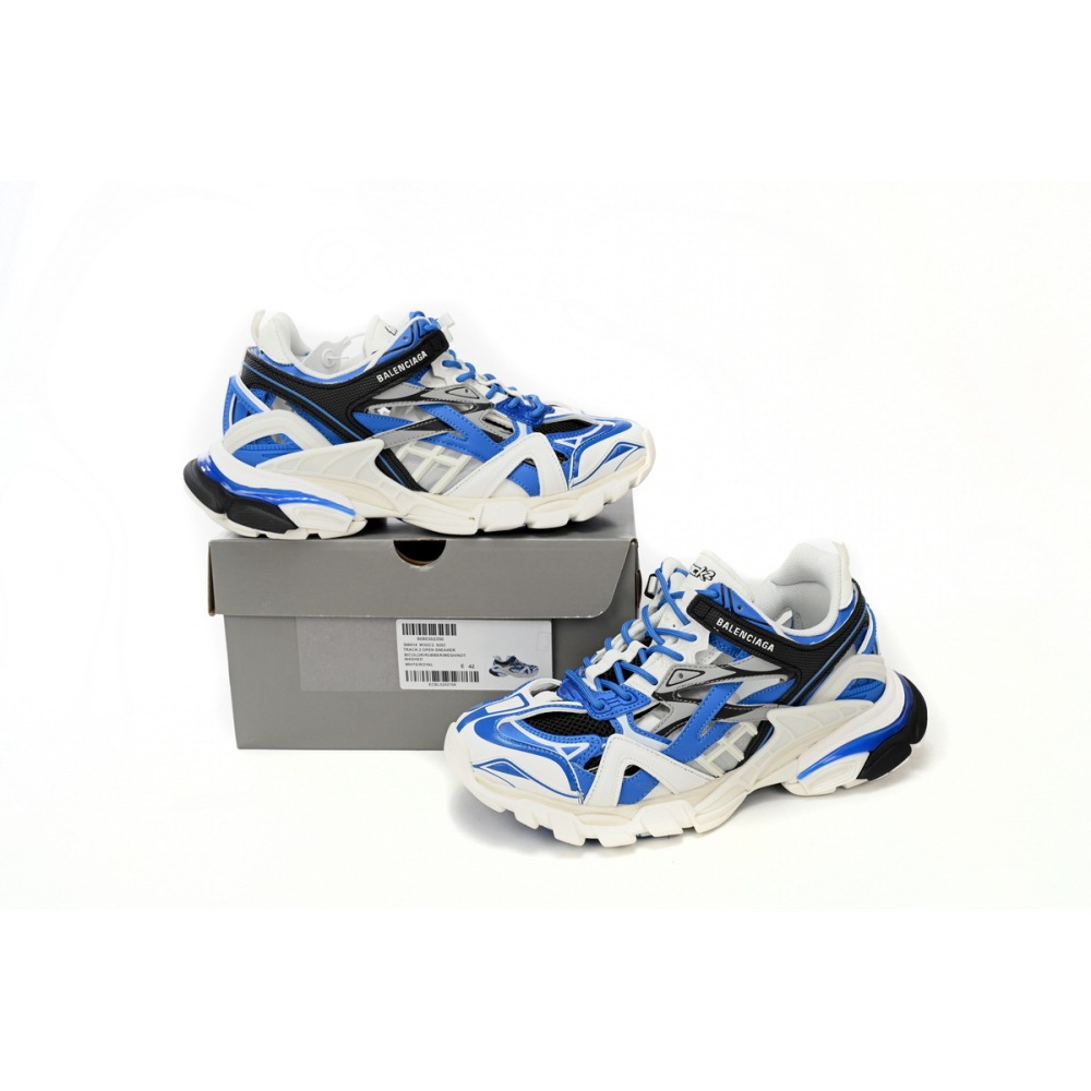 PKGoden Balenciaga 4th Track 2 Sneaker Blue White 568614 W3AE2 4191