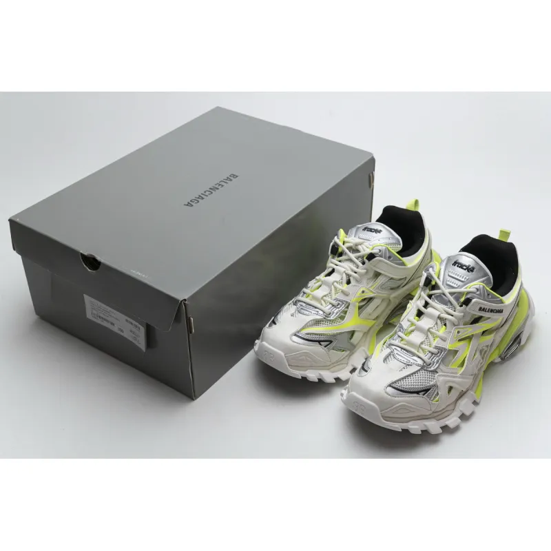 PKGoden Balenciaga 4th Track 2 Sneaker White Fluo Yellow 568515 W2ON3 9073