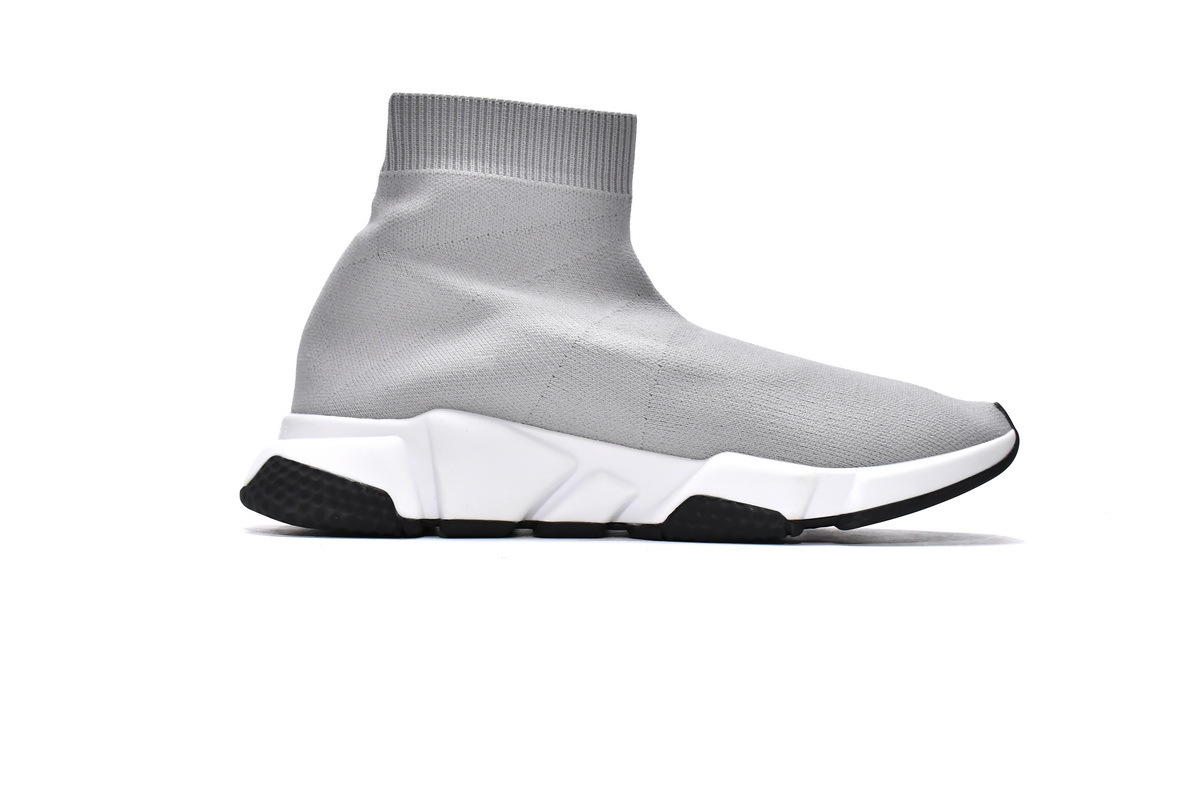 PKGoden Balenciaga socks Sneaker Speed Grey black letters