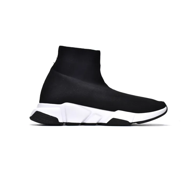 PKGoden Balenciaga socks Sneaker Speed Black red letters