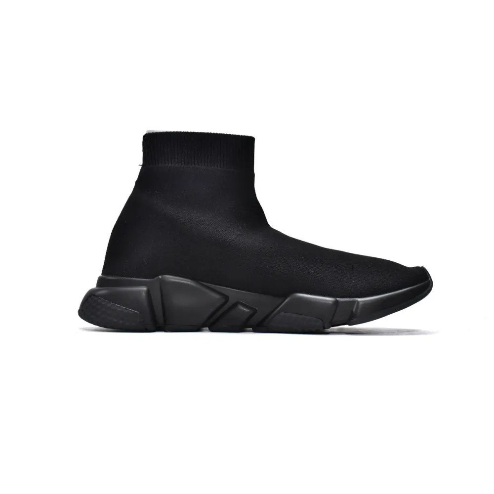 PKGoden Balenciaga socks Sneaker Speed Black white letters