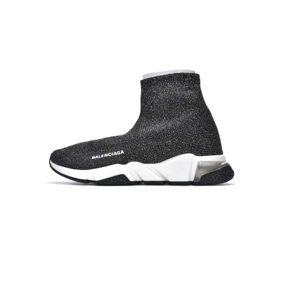 PKGoden Balenciaga socks Sneaker Speed Trainer Silver 01
