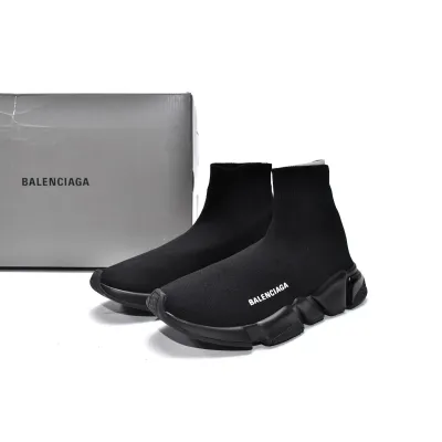 PKGoden Balenciaga socks Sneaker Speed Trainer Black 02