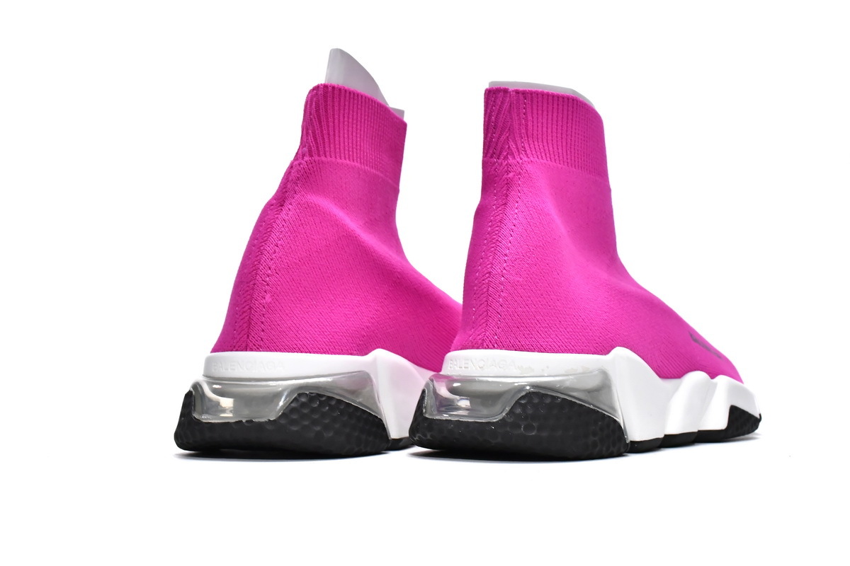 PKGoden Balenciaga socks Sneaker Speed Trainer Rose Red