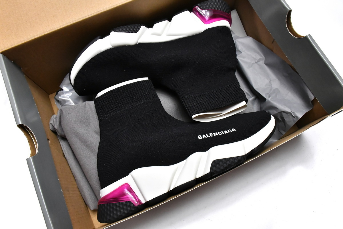 PKGoden Balenciaga socks Sneaker Speed Trainer Black Purple