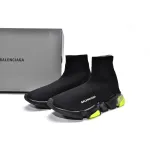 PKGoden Balenciaga socks Sneaker Speed Trainer Black Green