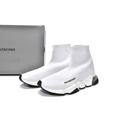 PKGoden Balenciaga socks Sneaker Speed Trainer White 02