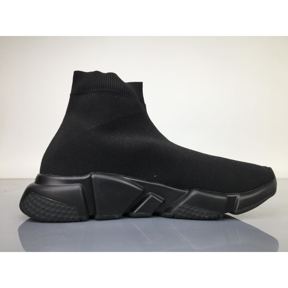 PKGoden Balenciaga socks Sneaker Speed Runner all black