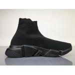 PKGoden Balenciaga socks Sneaker Speed Runner all black