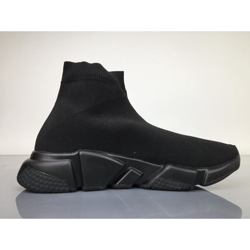 PKGoden Balenciaga socks Sneaker Speed Runner all black
