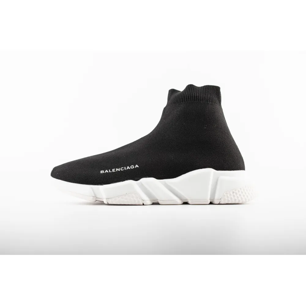 PKGoden Balenciaga socks Sneaker Speed Runner black white