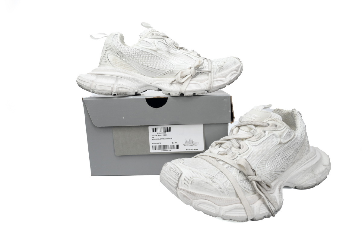 PKGoden Balenciaga 10th All White 734731 W3XLR 9000
