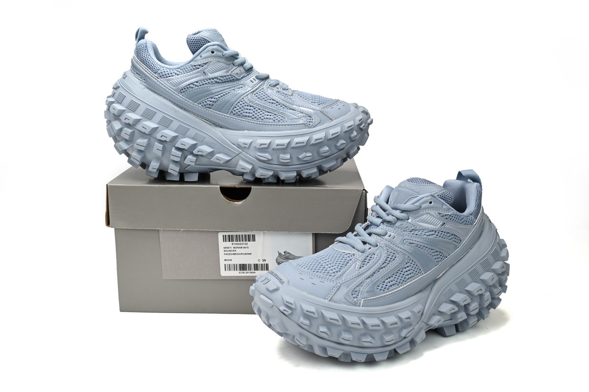 PKGoden Balenciaga Defender Black Light Blue 685611 W2RAM 0615