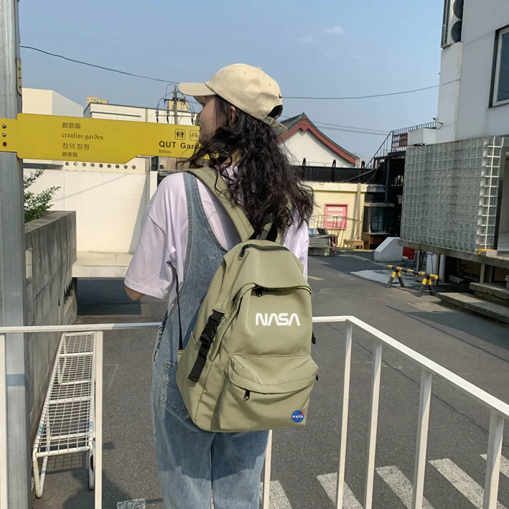 PKGoden NYNASA Backpack black Blue