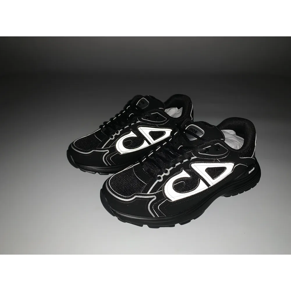 【Flash Sales】PKGoden Dior B30 Light Grey Sneakers New Reflective 3SN27ZIR-16536