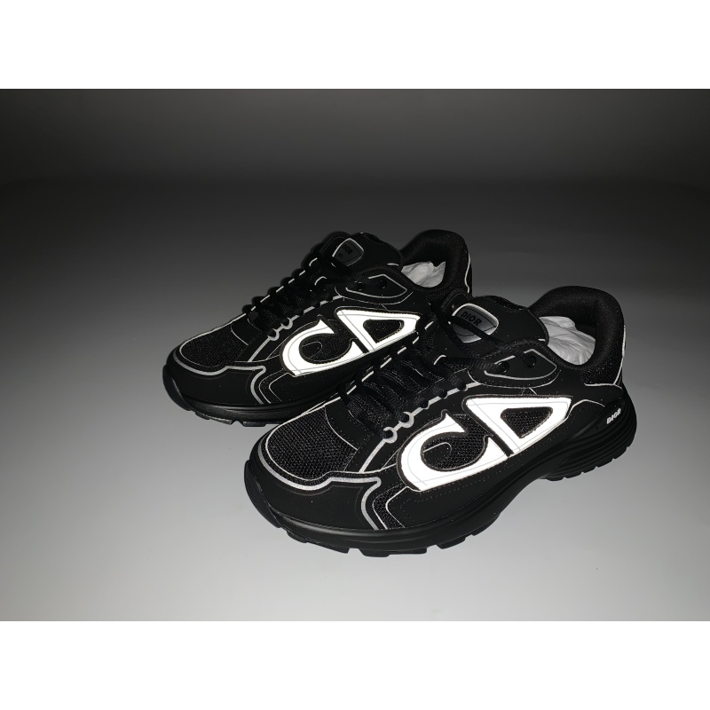 【Flash Sales】PKGoden Dior B30 Light Grey Sneakers New Reflective 3SN27ZIR-16536