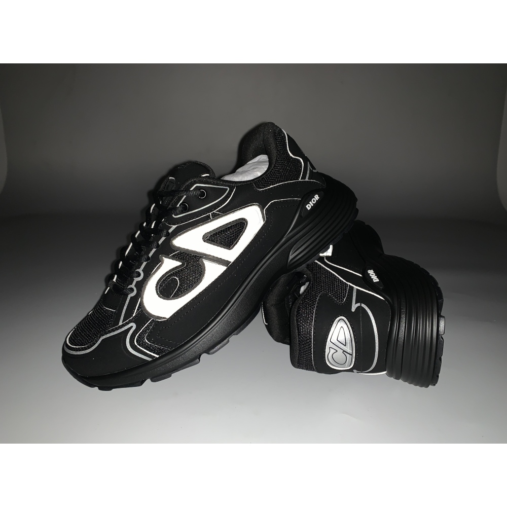 【Flash Sales】PKGoden Dior B30 Light Grey Sneakers New Reflective 3SN27ZIR-16536