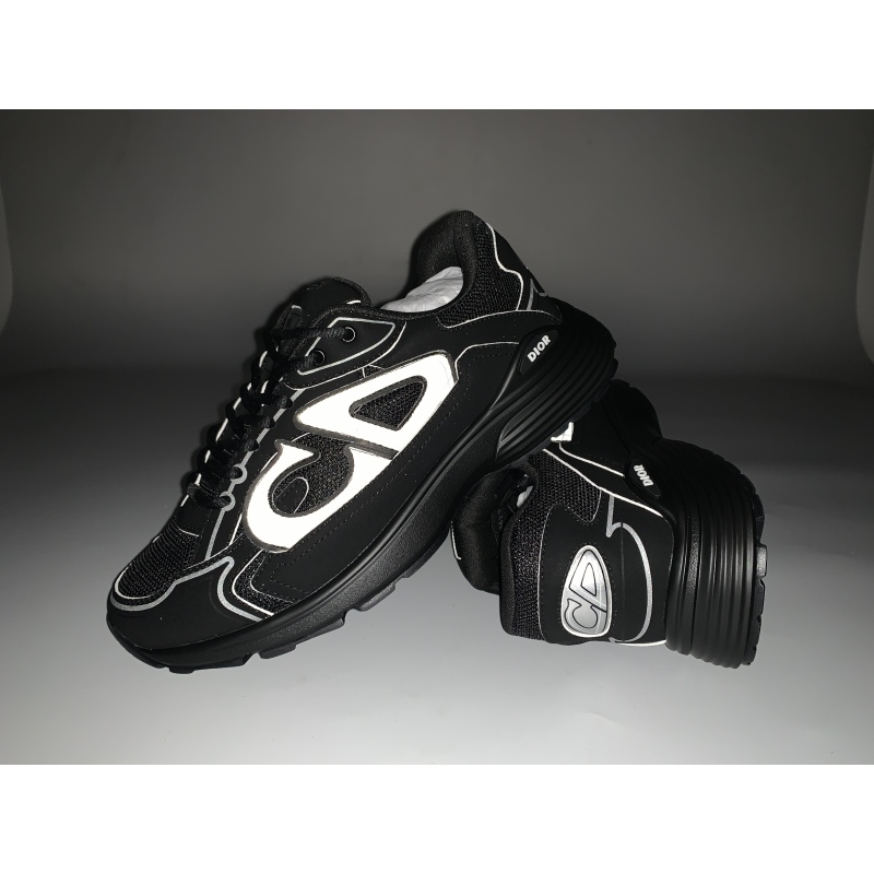 【Flash Sales】PKGoden Dior B30 Light Grey Sneakers New Reflective 3SN27ZIR-16536