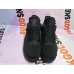 【Free Shipping】PKGoden Jordan 4 Retro Black Cat (2020) CU1110-010