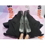【Free Shipping】PKGoden Jordan 4 Retro Black Cat (2020) CU1110-010
