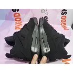 【Free Shipping】PKGoden Jordan 4 Retro Black Cat (2020) CU1110-010