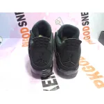 【Free Shipping】PKGoden Jordan 4 Retro Black Cat (2020) CU1110-010
