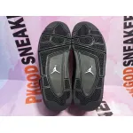 【Free Shipping】PKGoden Jordan 4 Retro Black Cat (2020) CU1110-010