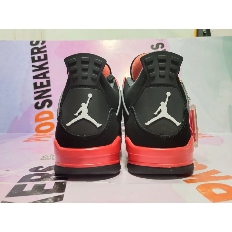 【Flash Sales】PKGoden Air Jordan 4 Red Thunder CT8527-016