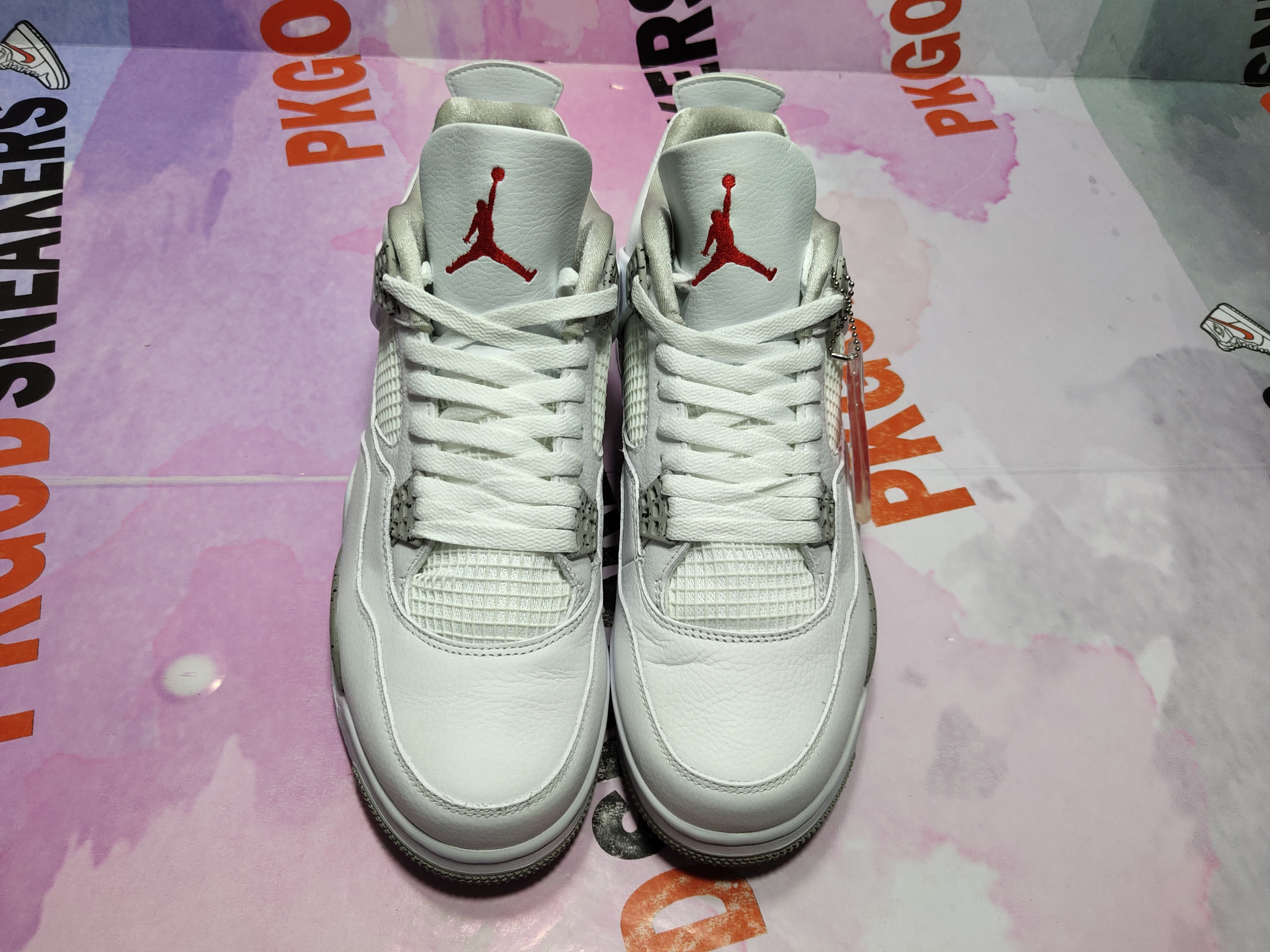 【Flash Sales】 PKGoden Jordan 4 Retro White Oreo (2021) CT8527-100