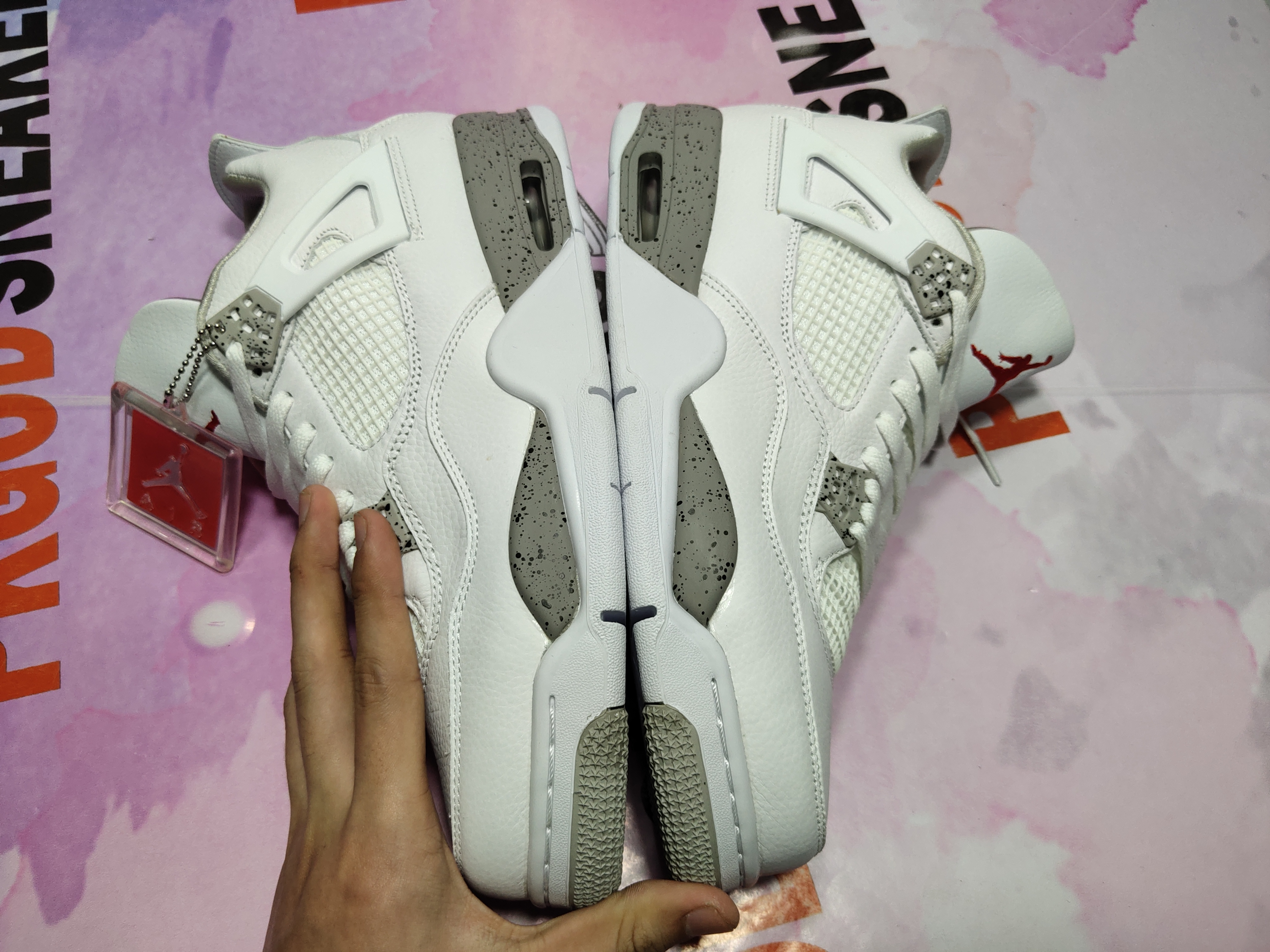 【Flash Sales】 PKGoden Jordan 4 Retro White Oreo (2021) CT8527-100