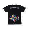 Chrome Hearts Multi Color Cross T-shirt Black