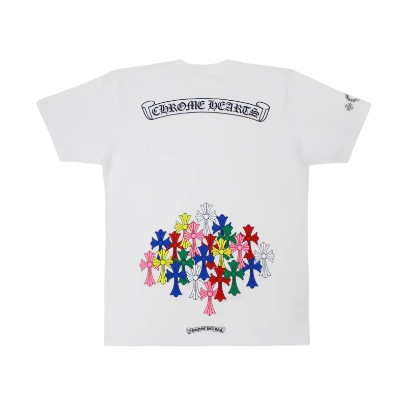Chrome Hearts Multi Color Cross T-shirt Black