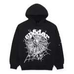 【Flash Sales】 Spider Worldwide BLACK OG WEB HOODIE